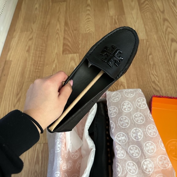 Tory Burch Black Flats - Picture 1 of 6